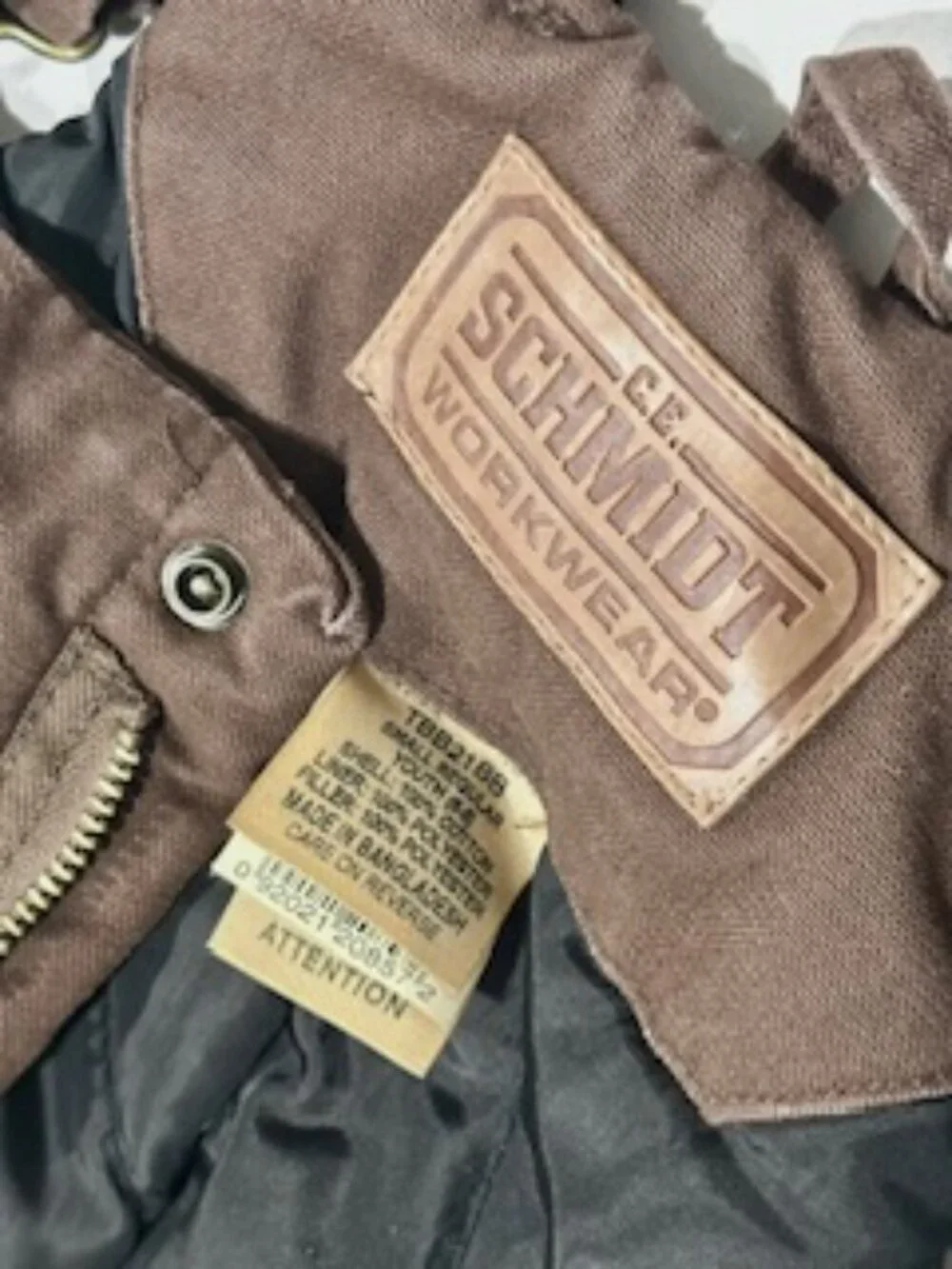 Schmidt Workwear Youth Heavy Duty Overalls Pockets Zip Lined Small Regular (6-8)